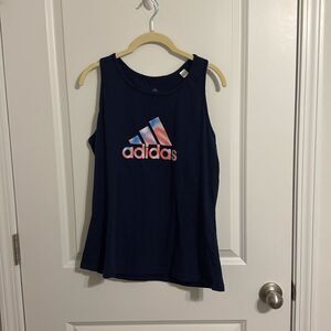 Navy Adidas Tank